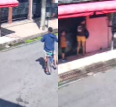 Imagem - Câmeras flagram assalto contra mulher e criança na Cidade Nova, em Ananindeua