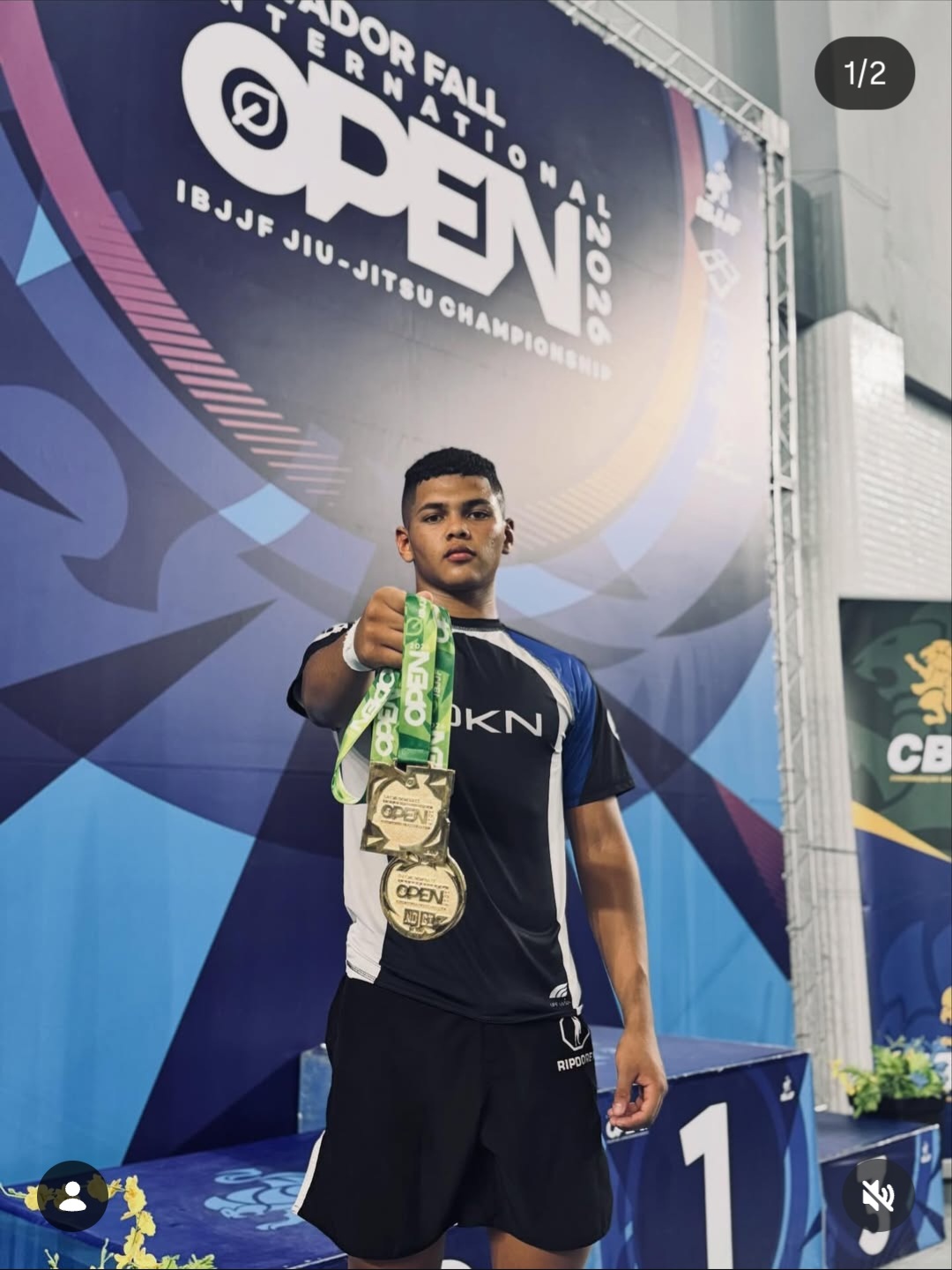 Atleta paraense Ronald do Rosário Moraes, de 17 anos