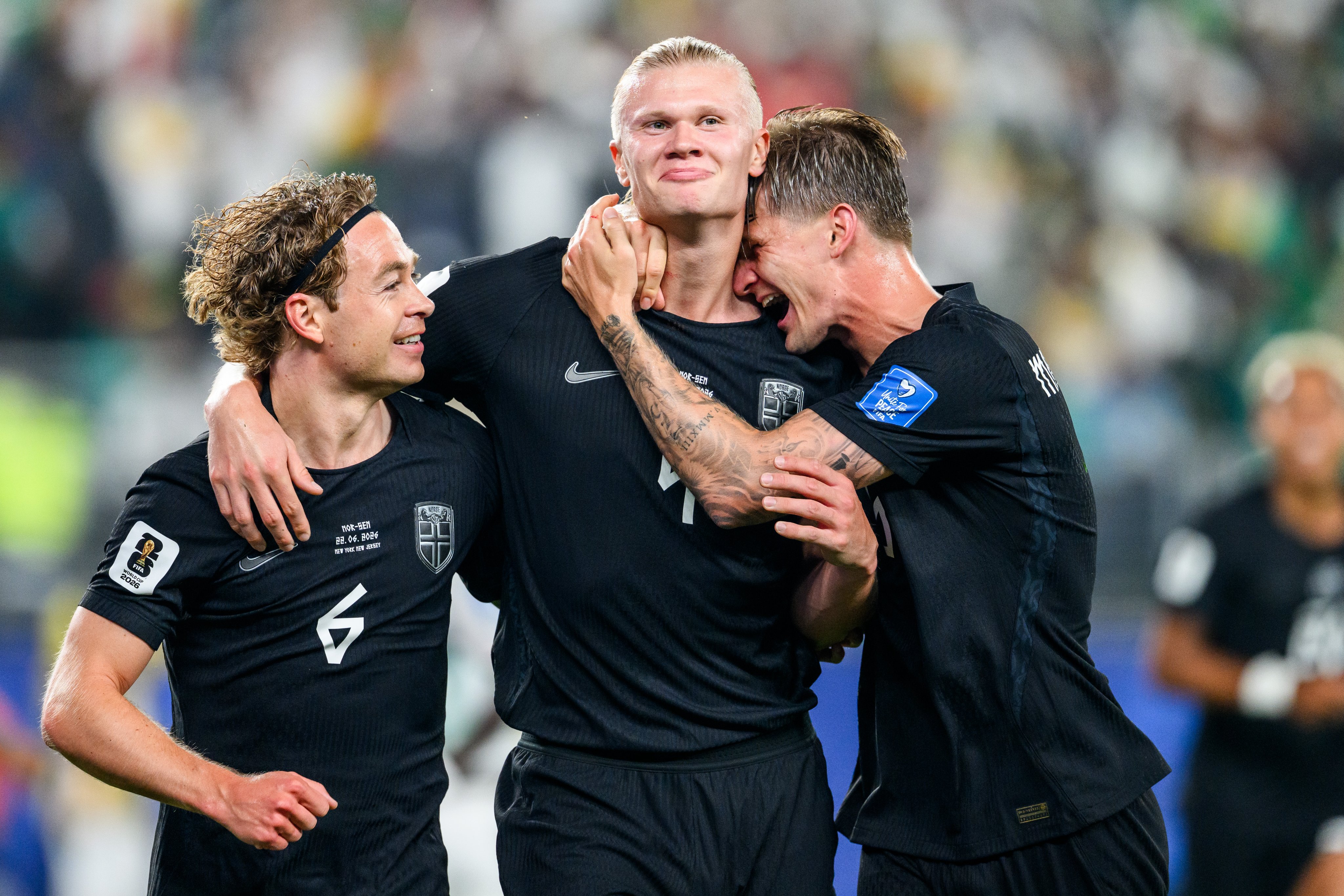 Haaland marcou dois gols na vitória da Noruega - 