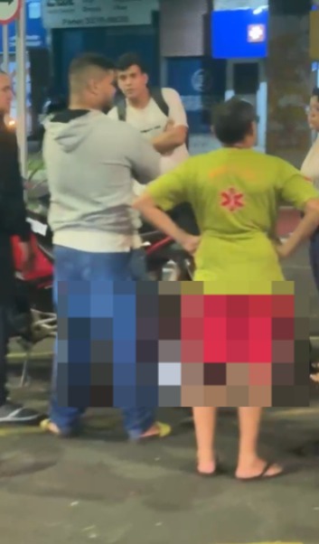 Imagem - Acidente entre duas motos na Duque deixa uma vítima caída; DETRAN está no local