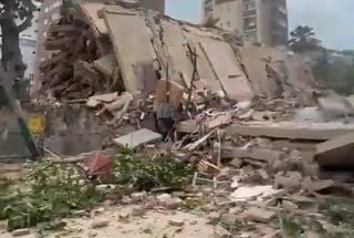 Terremoto de magnitude 7,5 deixa rastro de destruição em Caracas, na Venezuela