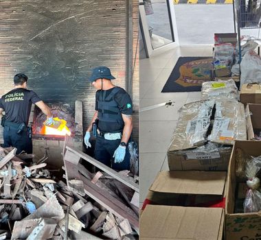 Imagem - PF destrói mais de 600 kg de drogas e reforça combate ao tráfico no Pará