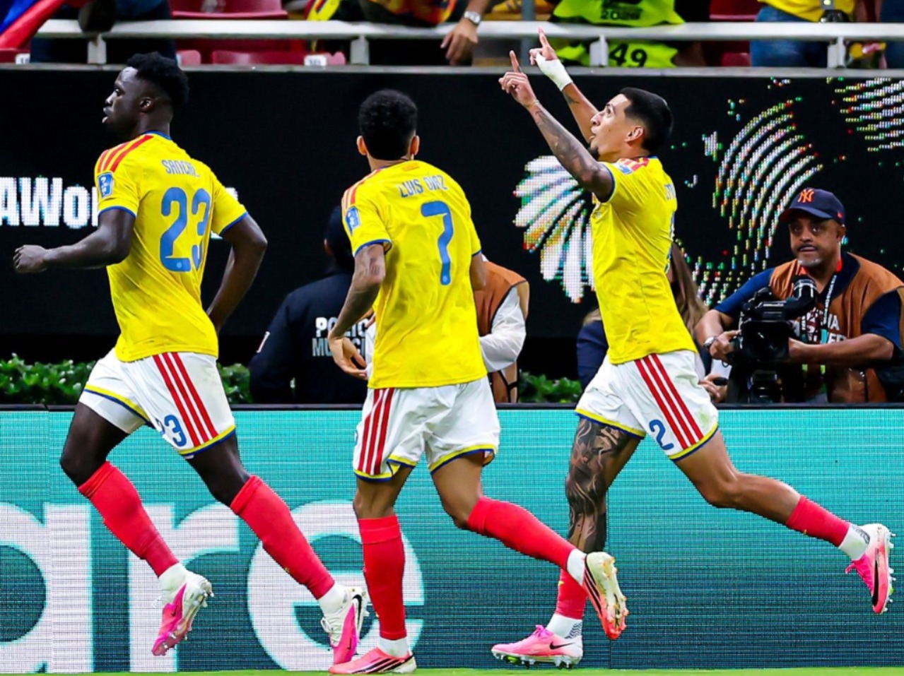 Colombianos venceram por 1 a 0 - 