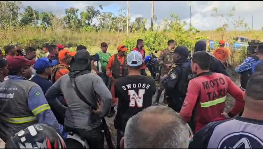 Família e bombeiros mantêm buscas por homem desaparecido em mata no Marajó