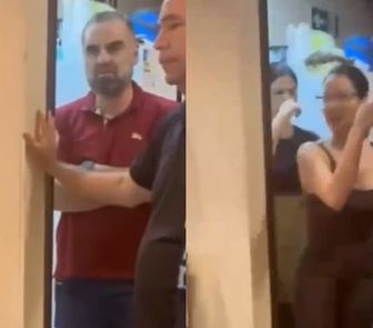 Imagem - Empresária descobre puladas de cerca do marido com funcionárias e desce a porrada nele