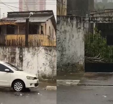 Imagem - Ventania e chuva forte assustam moradores de Belém nesta quinta-feira