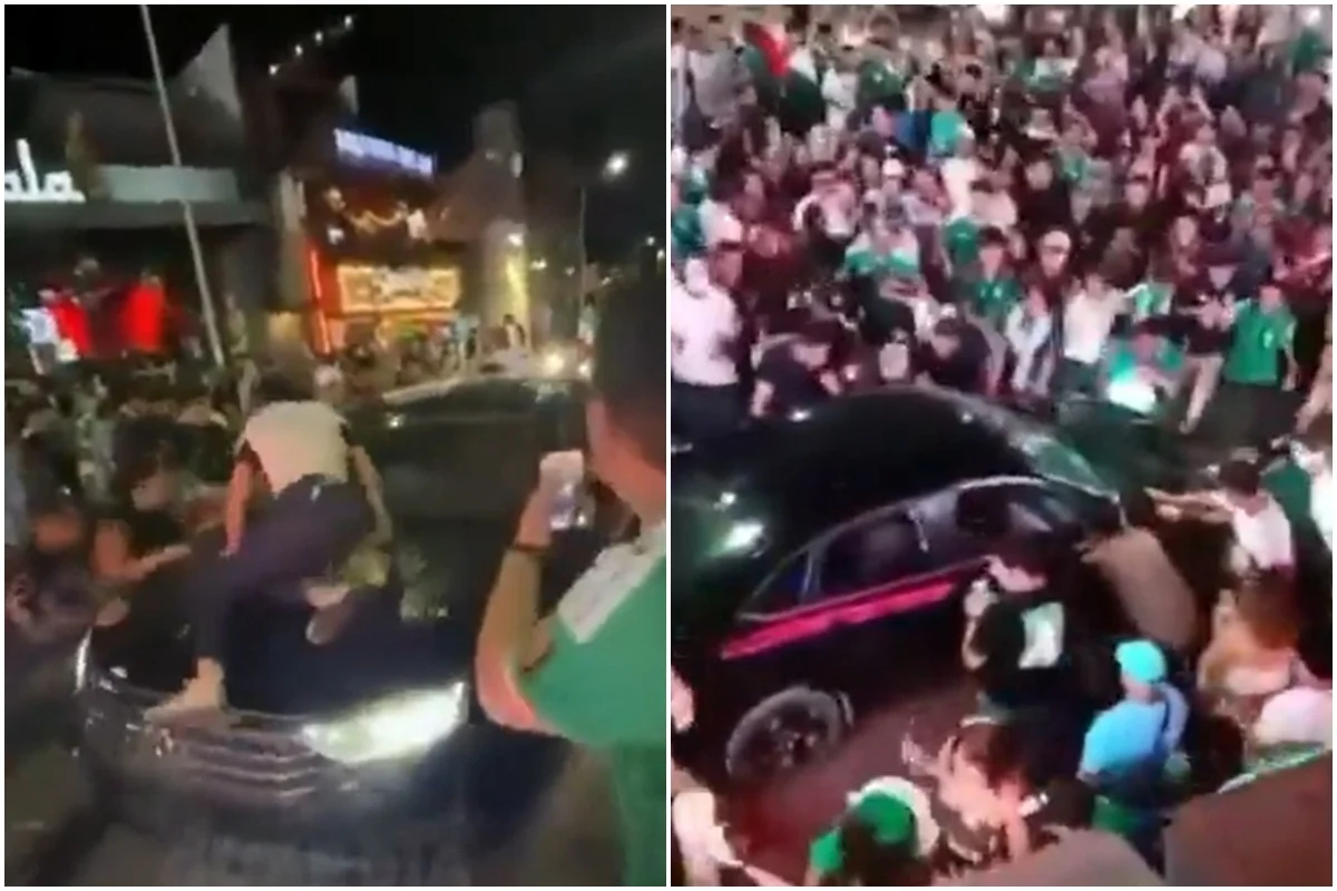 Imagem - Homem atropela 17 pessoas durante comemoração da vitória do México na Copa
