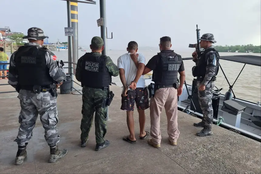 Imagem - Agentes da Base Fluvial de Abaetetuba prendem homem em flagrante por tentativa de feminicídio