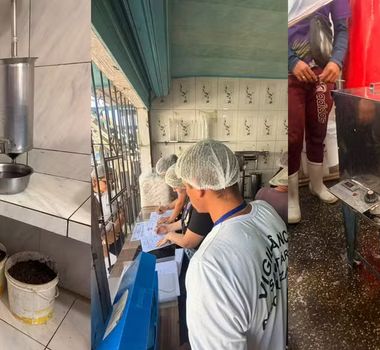 Imagem - Operação interdita 8 pontos de venda de açaí em Ananindeua