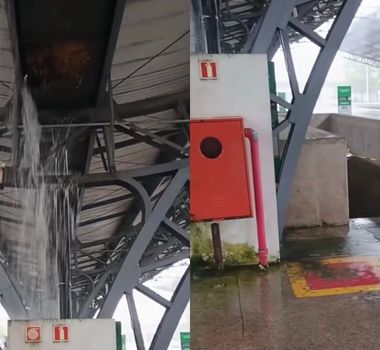 Imagem - Estação do BRT, em Belém, é alvo de críticas após problemas estruturais