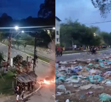 Imagem - Protesto de moradores interdita Avenida Perimetral, em Belém; confira o trânsito