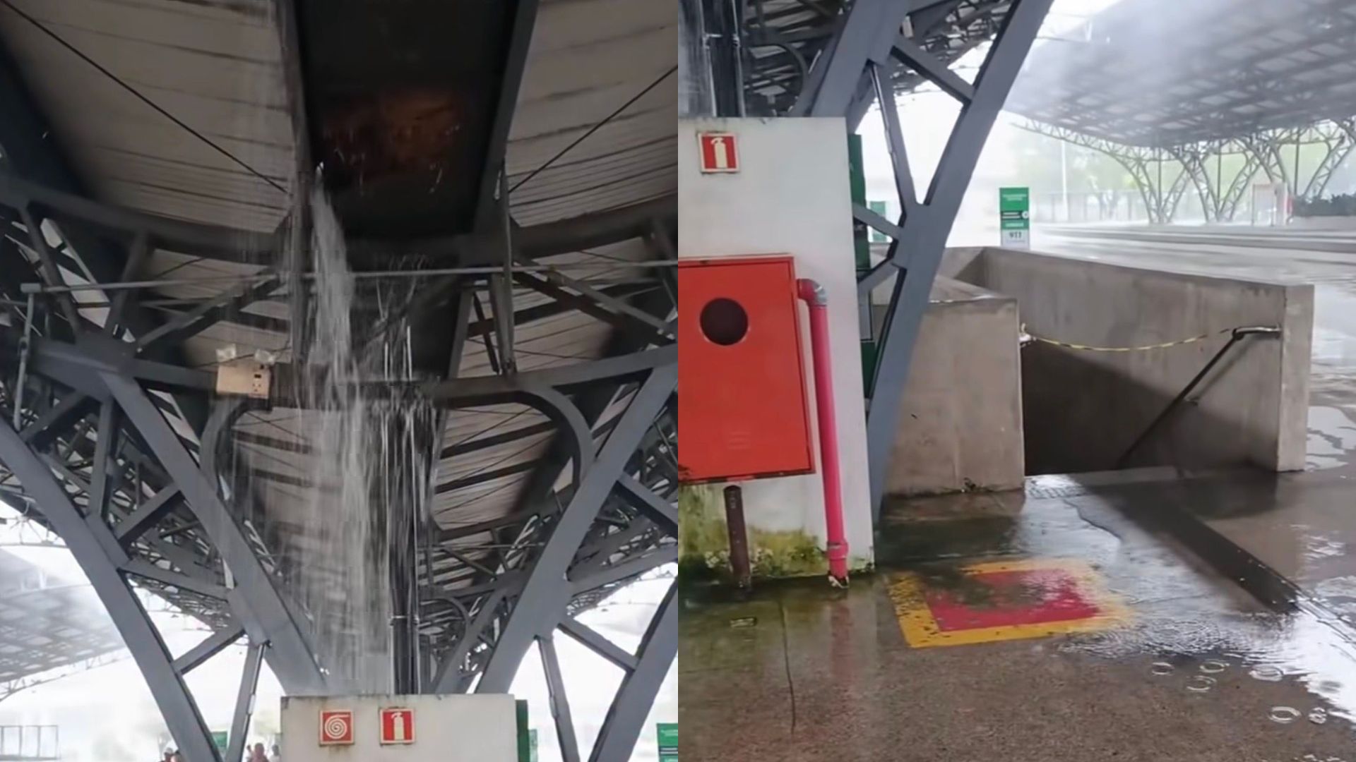 Estação do BRT, em Belém, é alvo de críticas após problemas estruturais