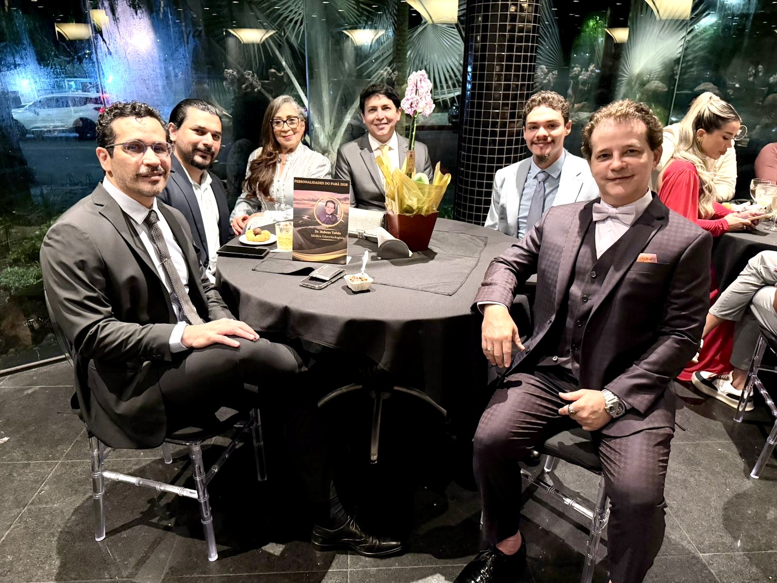 Familiares e amigos com o médico Rubens Tofolo