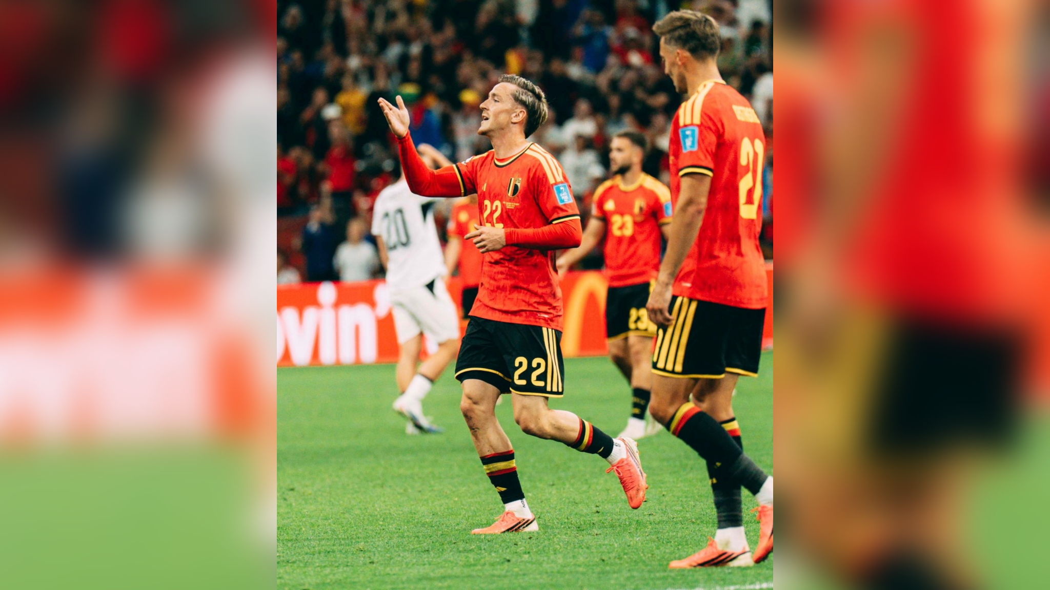 Bélgica goleia a Noza Zelândia na Copa do Mundo 2026 - 
