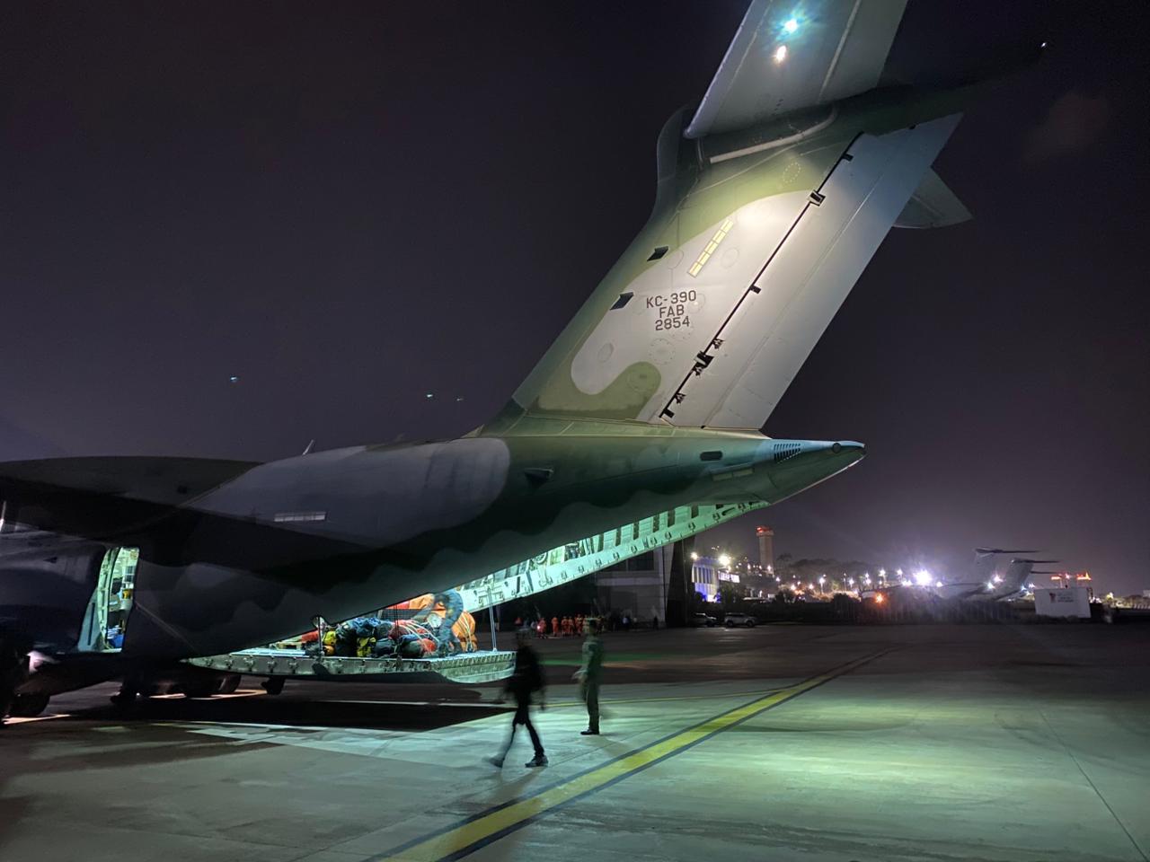 FAB envia segundo avião com ajuda humanitária à Venezuela - 