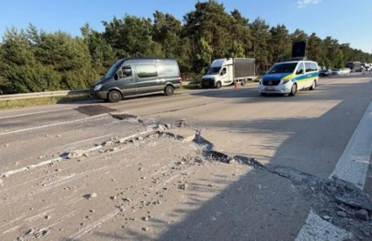 Onda de calor provoca rachaduras em rodovias da Alemanha 