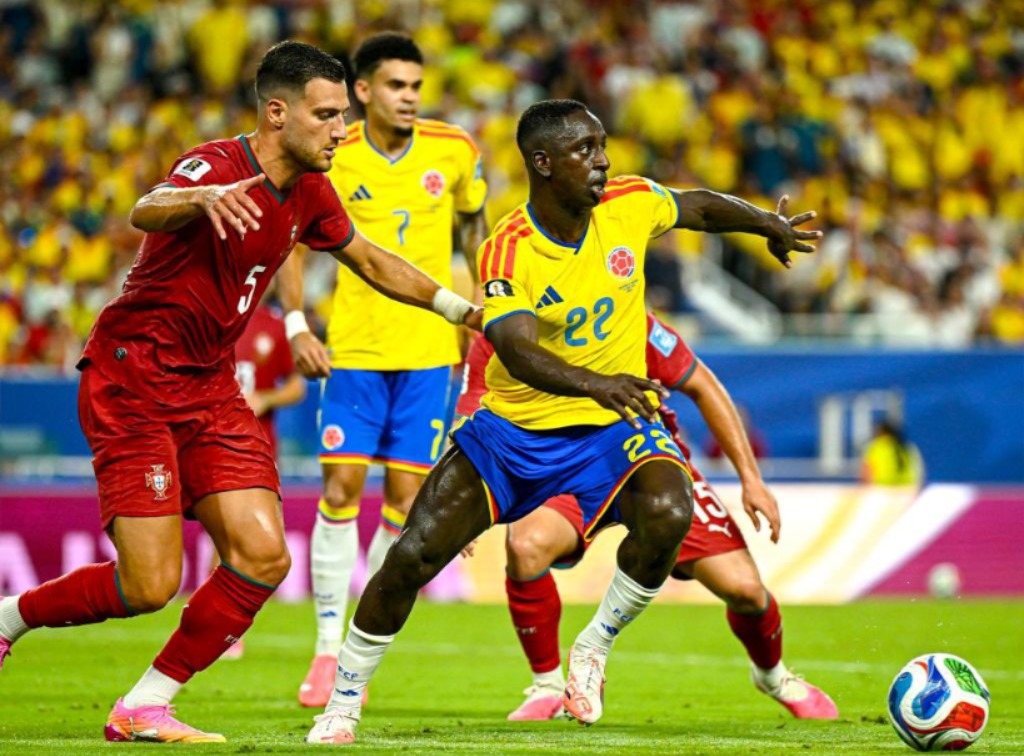 Colombianos avançam em primeiro e Portugal classifica em segundo no grupo - 