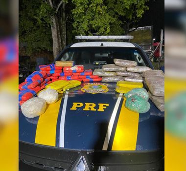 Imagem - PRF apreende 41 Kg de drogas em fiscalização na BR-316, em Castanhal