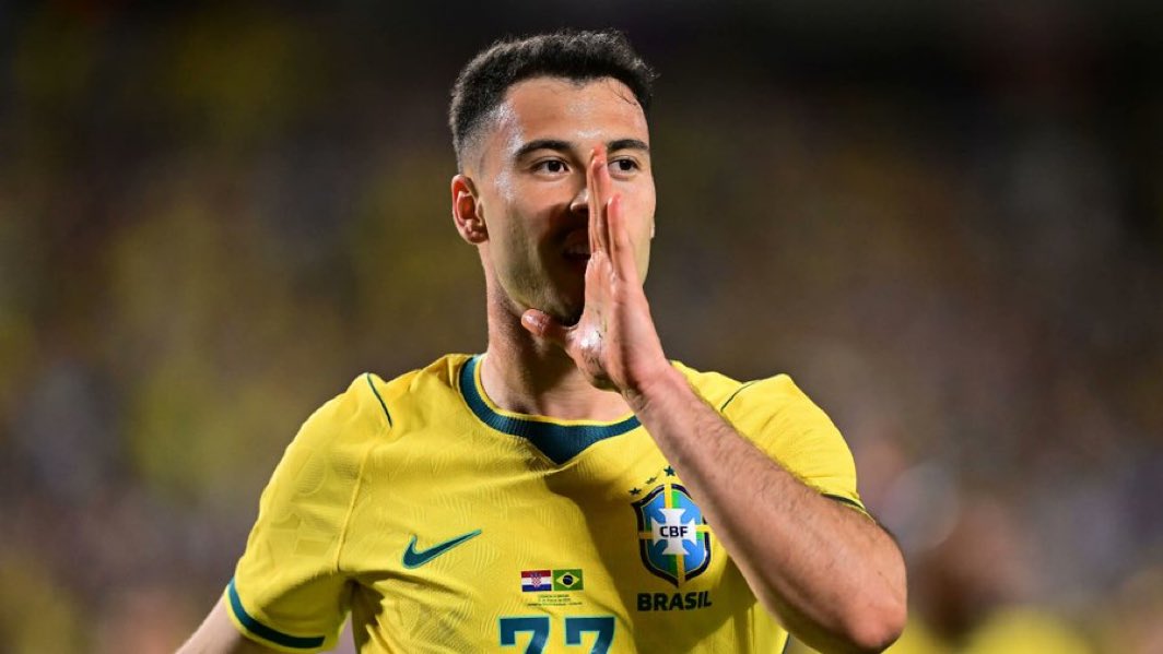 Gabriel Martinelli garantiu a vitória brasileira