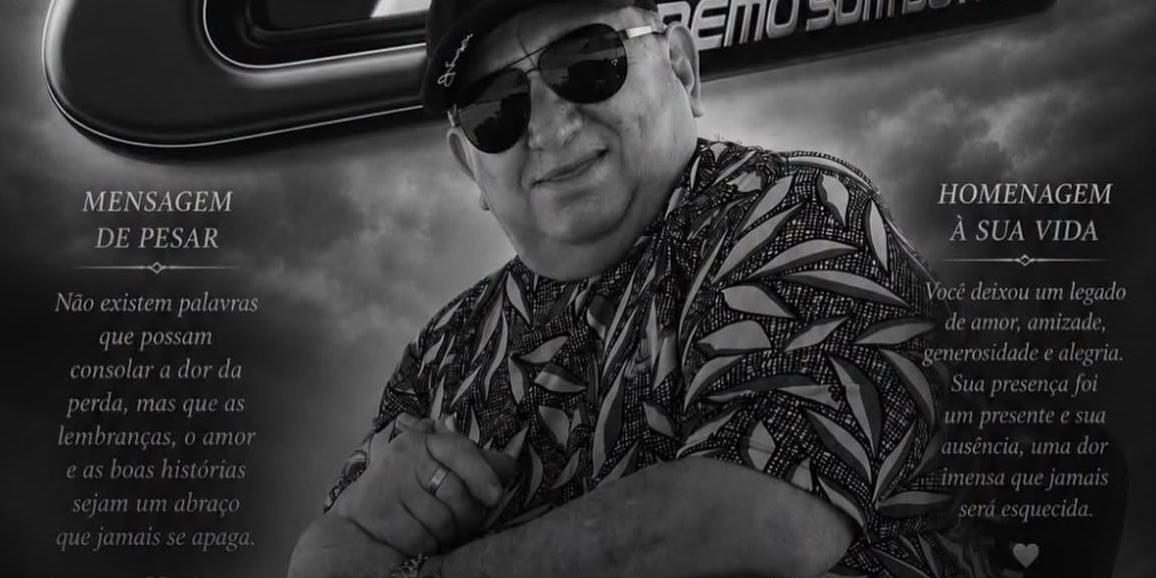 Theotonio Ferreira Azevedo deixa um legado na cultura das aparelhagens e no tradicional Baile da Saudade.