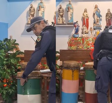 Imagem - PM afasta policiais que invadiram terreiro de matriz africana em Manaus