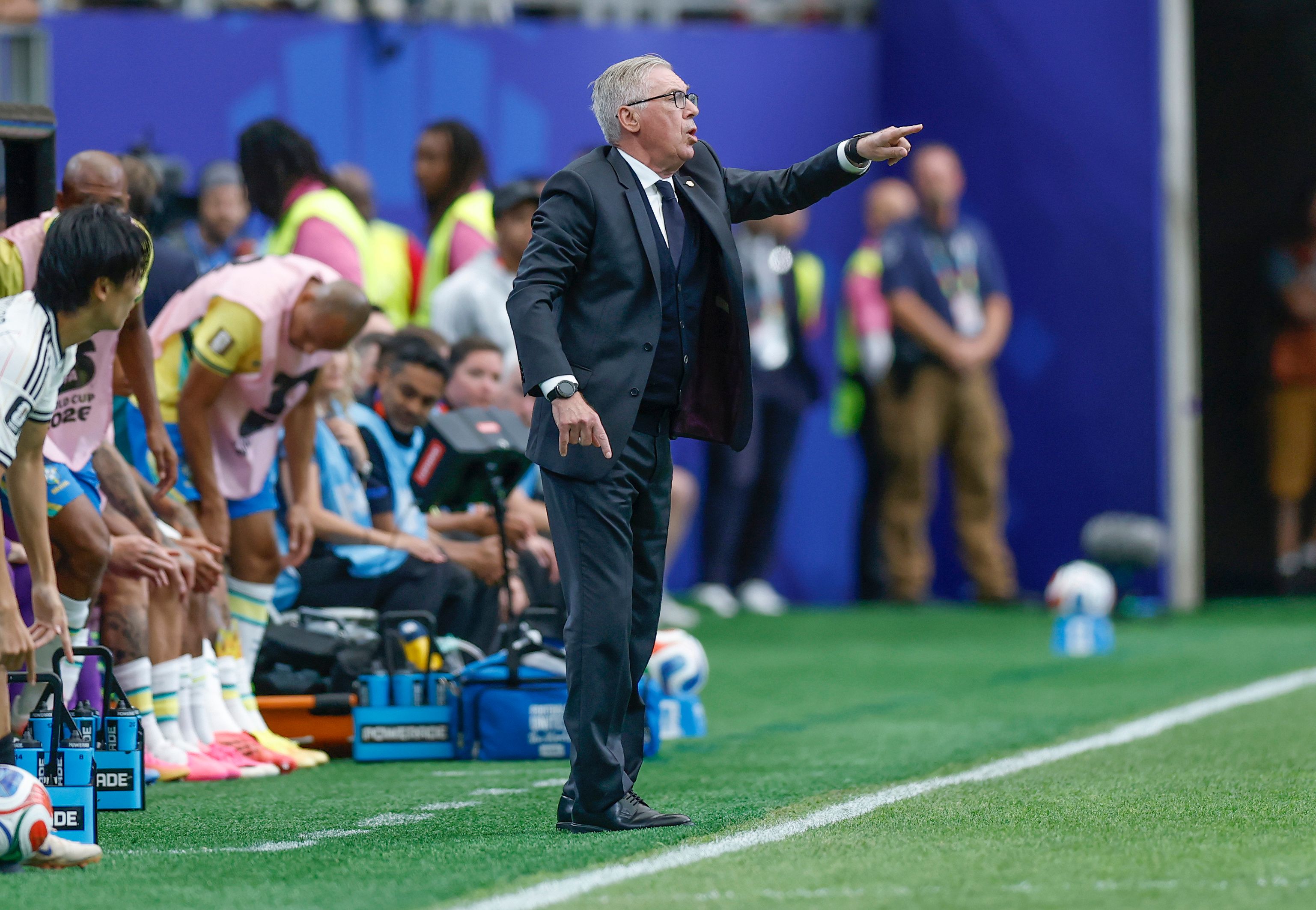 Ancelotti elogiou postura da Seleção Brasileira - 