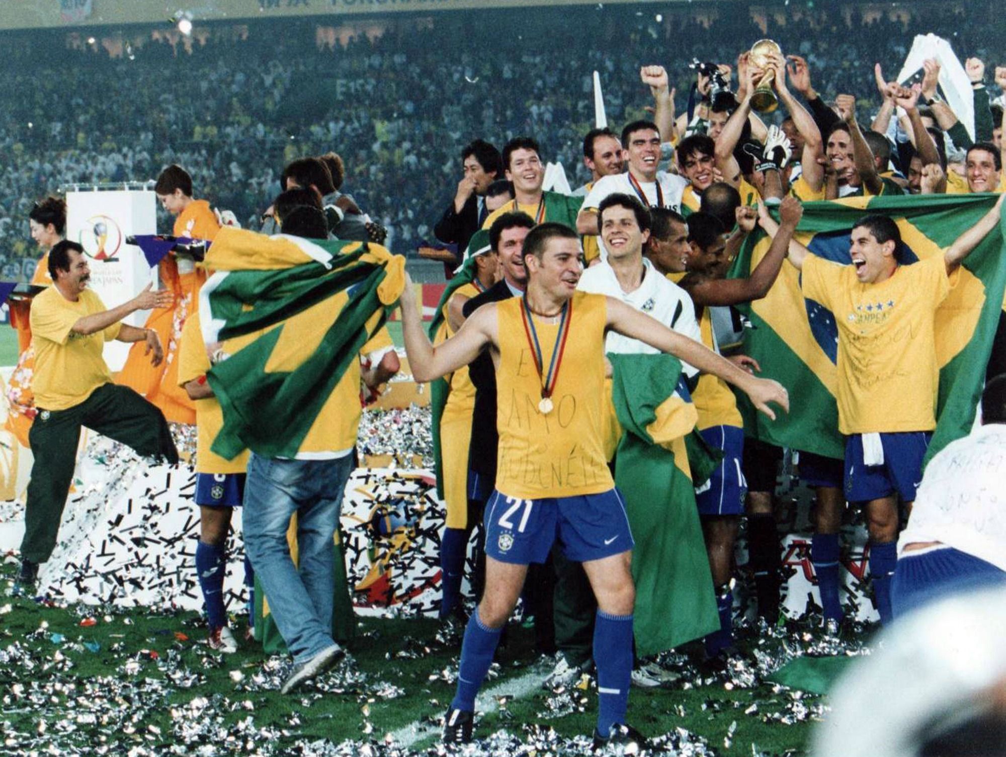 Brasil conquistou o pentacampeonato em 2002 - 
