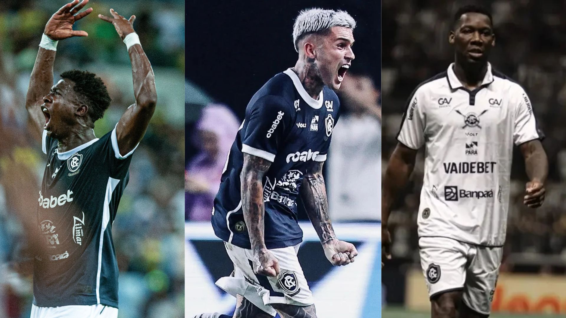Clube confirmou as despedidas dos três jogadores para a sequência da temporada.