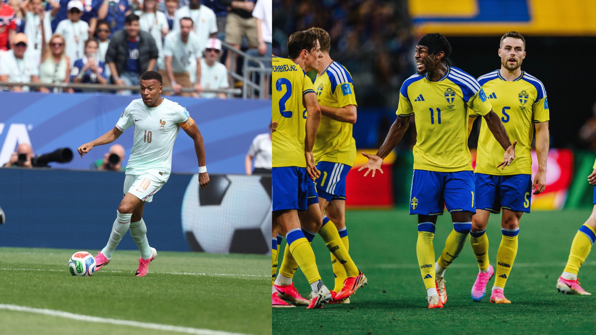 Franceses e suecos disputam uma vaga nas oitavas do Mundial - 