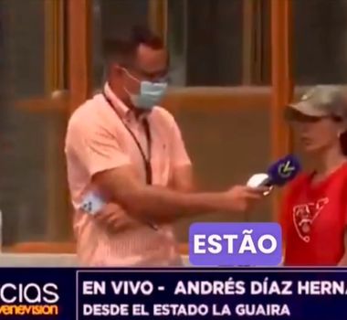 Imagem - Emissora de TV exibe desespero de mãe que denuncia sumiço de filhos após terremoto na Venezuela