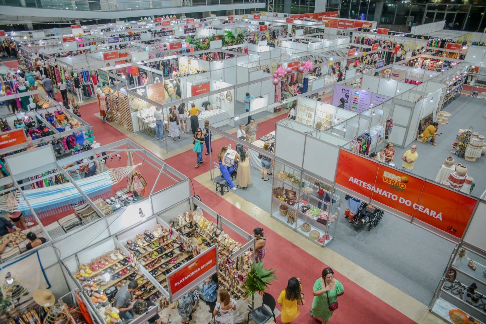 A Expo Verão oferece ao público uma ampla variedade de produtos