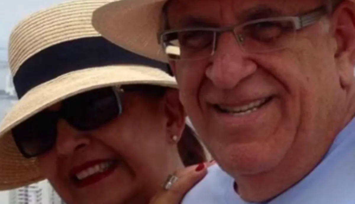 Advogado Cláudio Atala Inácio, de 75 anos, e a empresária aposentada Maria Clotilde Moreira Maciel Atala Inácio, de 76 anos. 