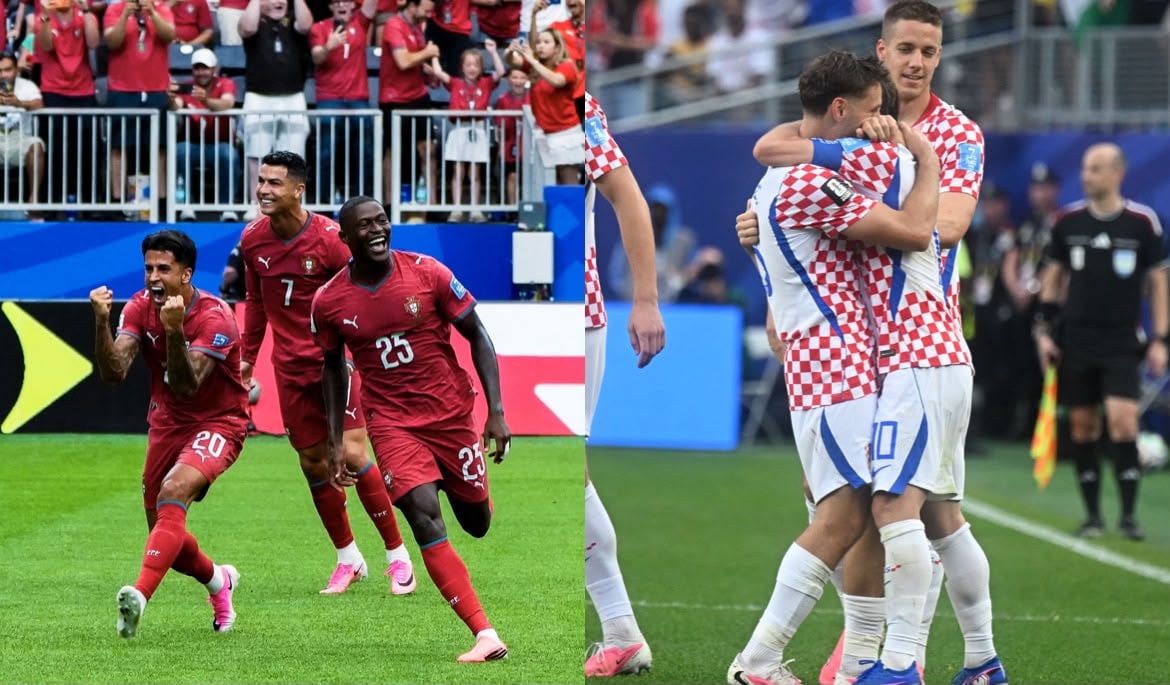 Portugueses e croatas disputam uma vaga nas oitavas da Copa - 
