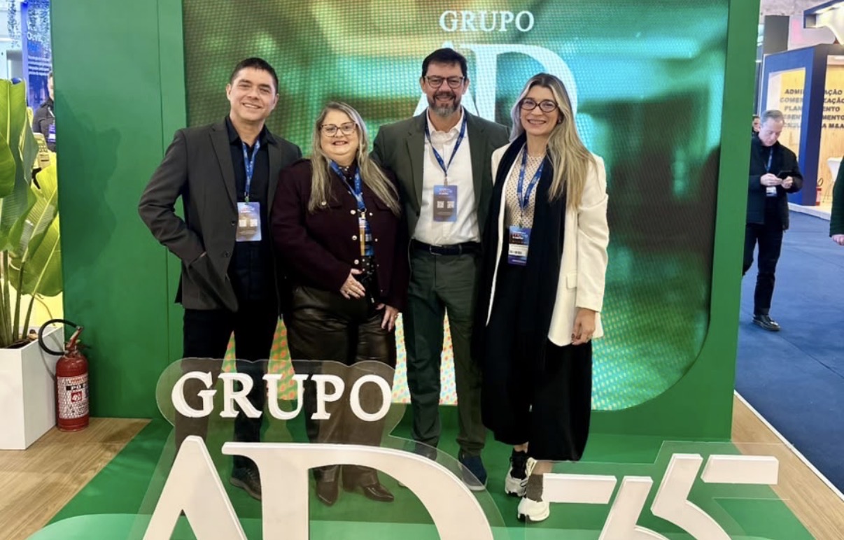  Representando o Pátio Belém na Exposhopping 2026, estiveram o Coordenador de Marketing, Márcio Almeida, a Coordenadora Administrativo-Financeiro, Jarina Pereira, o Gerente-Geral, Tonny Bonna e a Analista de RH, Jacqueline Brenner
