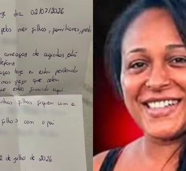 Imagem - Ex-mulher do goleiro Bruno deixa cartas de despedida antes de desaparecer em Ribeirão das Neves