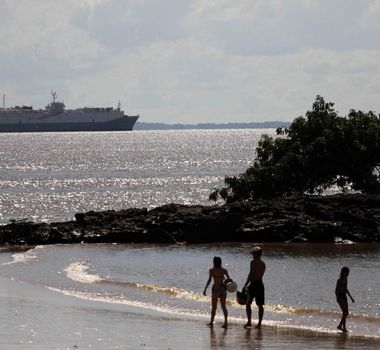 Imagem - Sol, calor e pancadas de chuva: veja a previsão para Belém e praias do Pará neste fim de semana