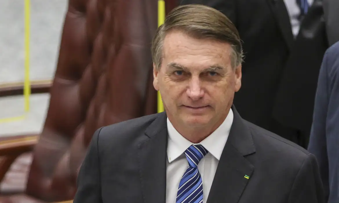 (Ex-presidente Jair Bolsonaro.)