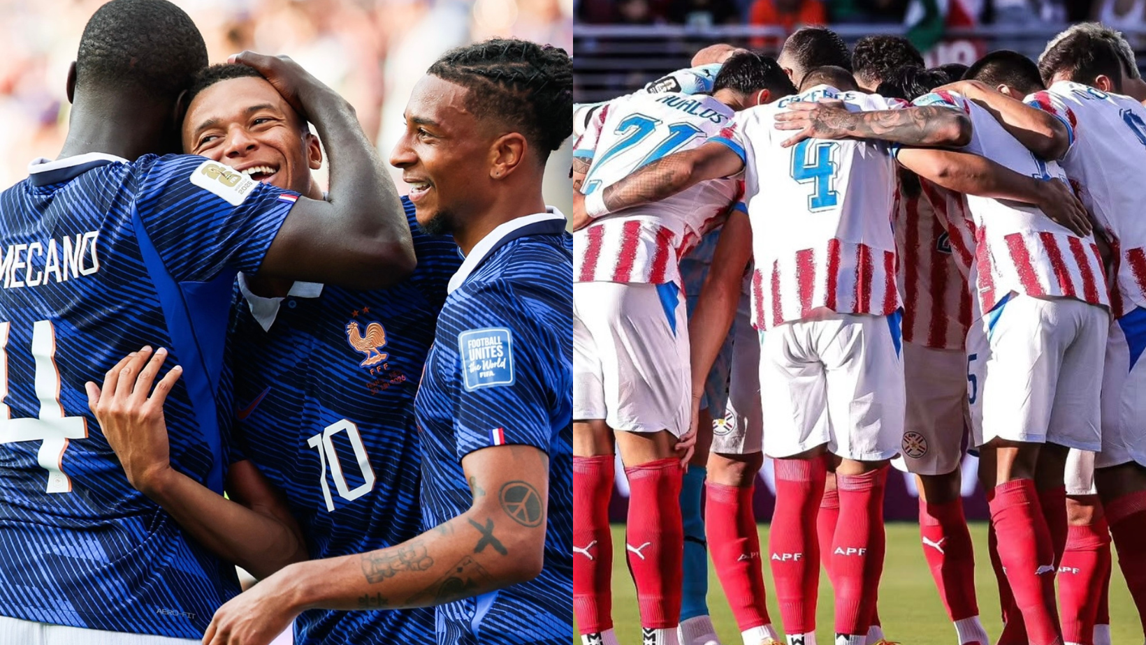 França e Paraguai duelam na Filadélfia por vaga nas quartas da Copa do Mundo

