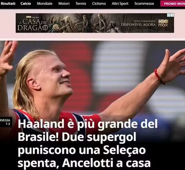 Imagem - Imprensa internacional destaca eliminação do Brasil e exalta atuação de Haaland na Copa do Mundo