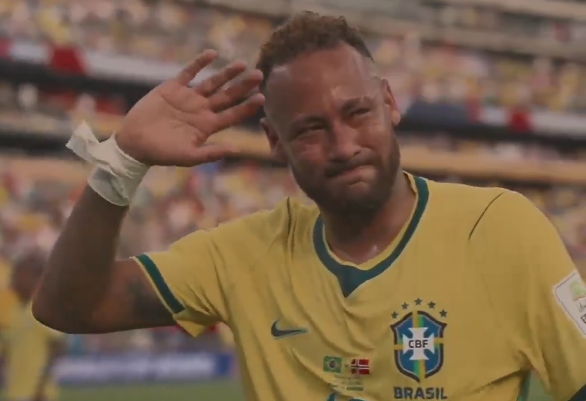 Imagem - Neymar desaba em lágrimas e se despede das Copas do Mundo na eliminação do Brasil