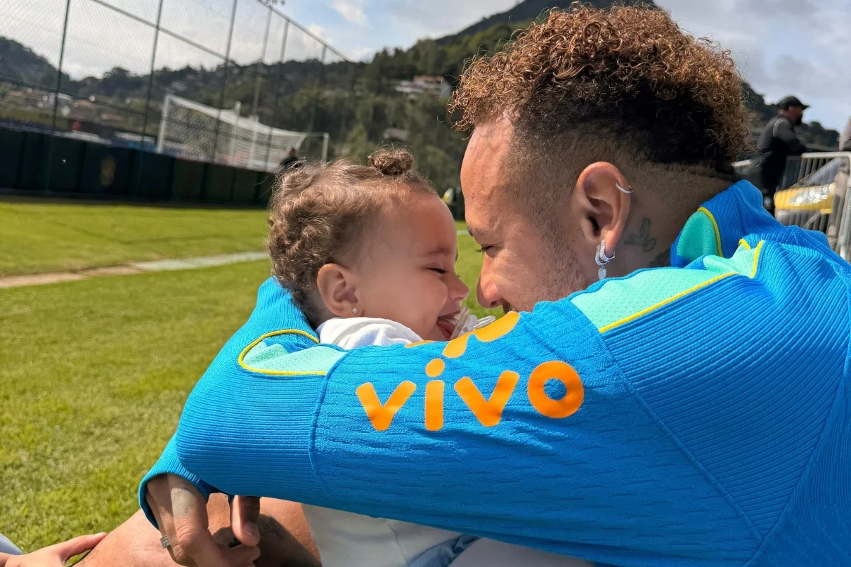 Imagem - Neymar celebra 1 ano da filha Mel em meio à disputa da Copa do Mundo