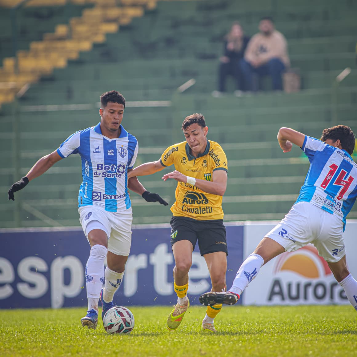 Papão cai duas posições na tabela após a derrota - 