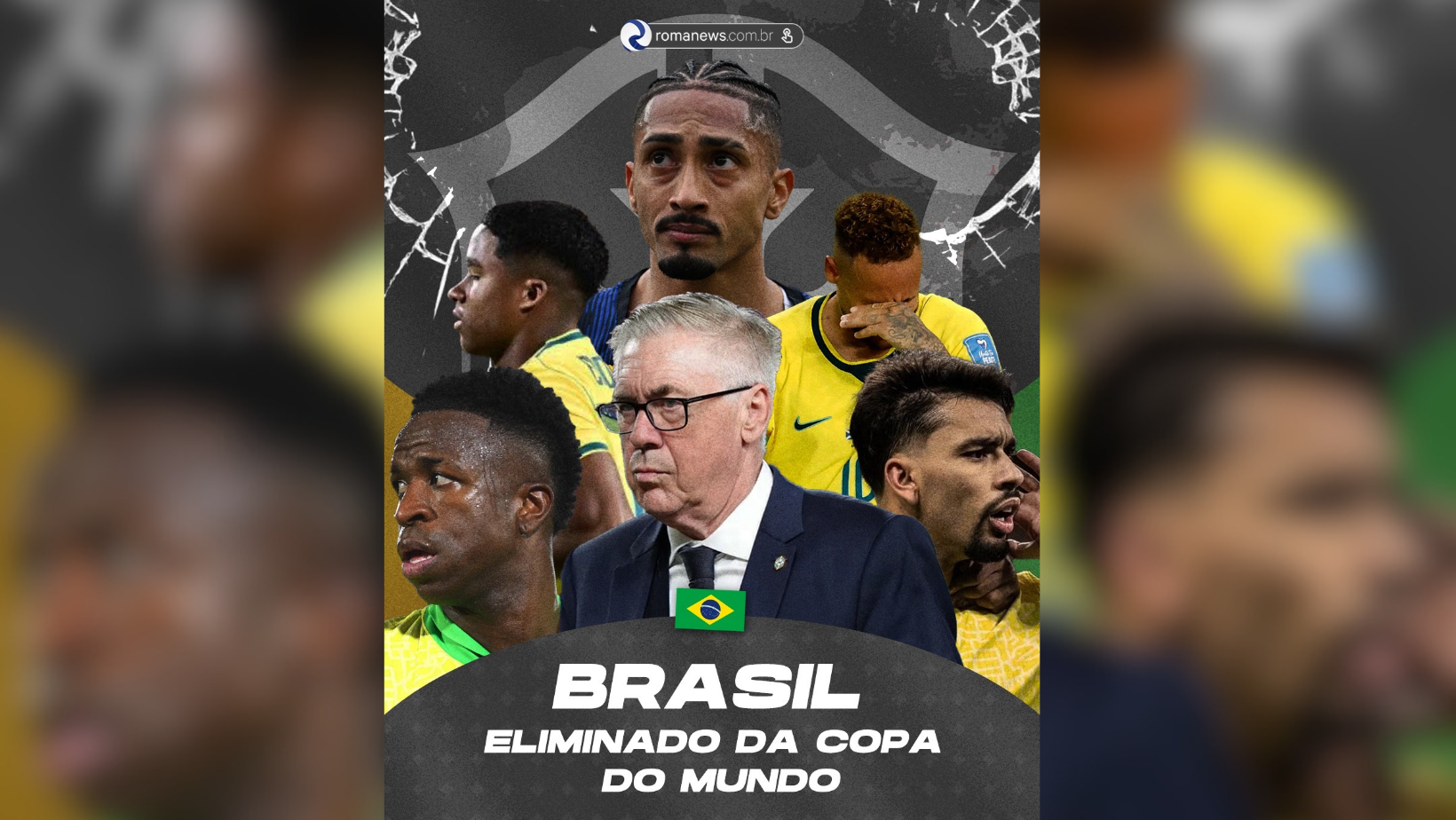 Sonho do Hexa adiado: Noruega elimina o Brasil nas oitavas da Copa do Mundo
