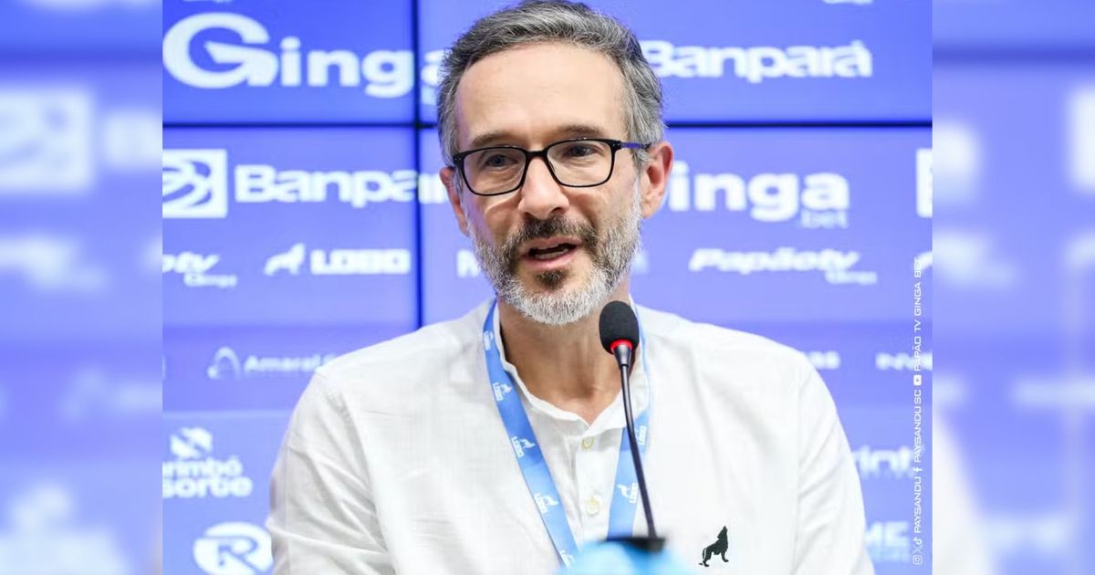 Márcio Tuma, presidente do Paysandu.