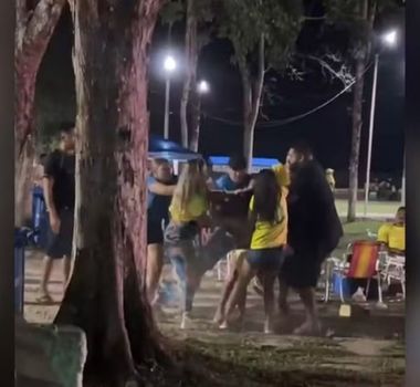 Imagem - Confusão após jogo entre Brasil e Noruega termina em agressões em Belterra