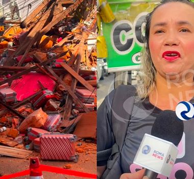 Imagem - Comerciantes relatam preocupação com prédios antigos após desabamento no Comércio, em Belém
