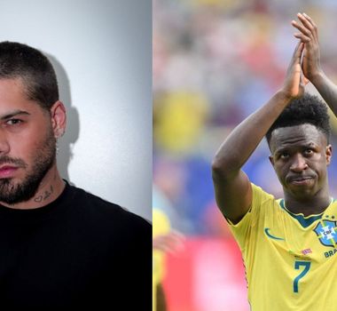 Imagem - Zé Felipe perde a paciência e detona Vini Jr. por gesto amigavel com Haaland: 'Tomar no c*'