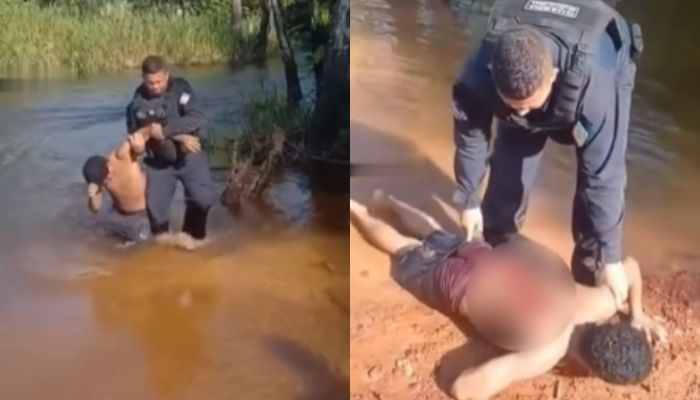 Homem é resgatado de rio com perfurações nas costas em Ipixuna do Pará