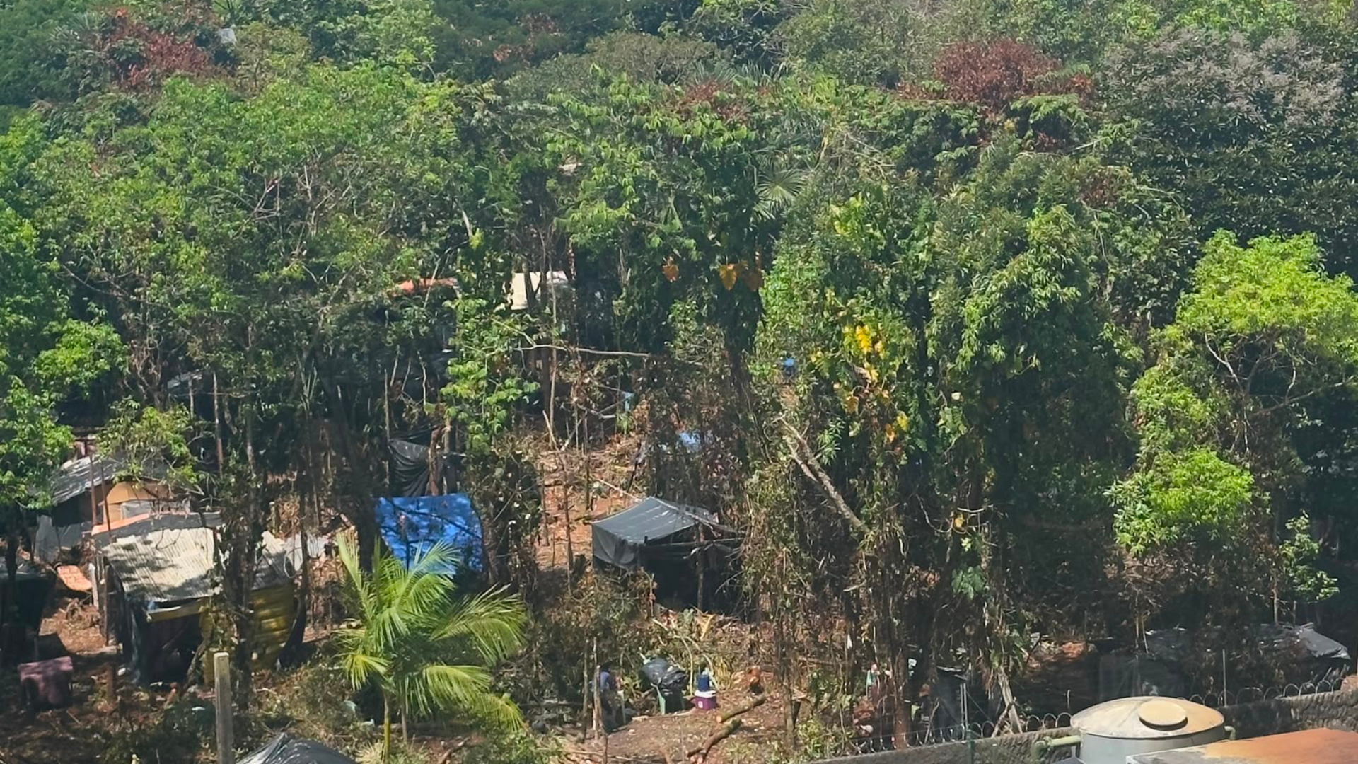 Moradores já flagraram construções sendo levantadas no local.