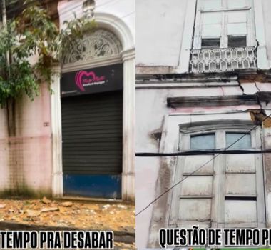 Imagem - Arquiteto alertou para risco de desabamento de prédio do comércio de Belém e faz alerta sobre casarões históricos